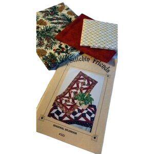 Seasonal Splendor by Stitchin Friends Quilt Cotton Fabric kit